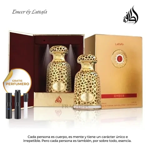 Emeer by Lattafa Unisex + Obsequio Perfumero