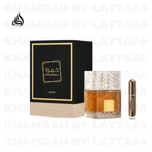 Perfume Khamrah En Caja + Perfumero
